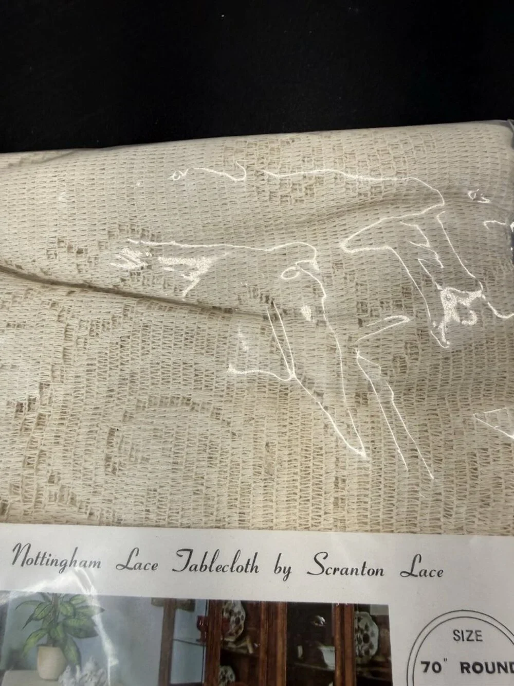 Unique Vintage nottingham lace